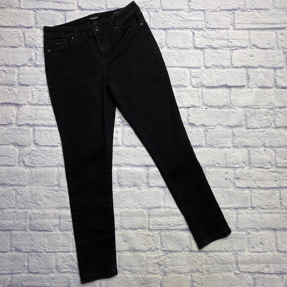Nine West Denim - Nine West Gramercy Skinny Ankle Jeans in Black